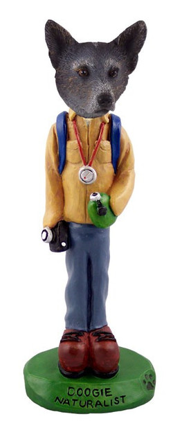 Blue Australian Cattle Dog Naturalist Doogie Collectible Dog Figurine