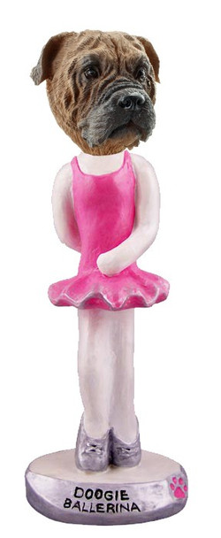 Bullmastiff Ballerina Doogie Collectible Dog Figurine