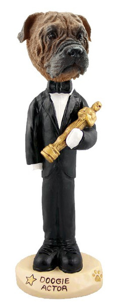 Bullmastiff Actor Doogie Collectible Dog Figurine