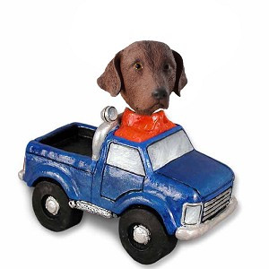 Chesapeake Bay Retriever Pickup Doogie Collectible Dog Figurine