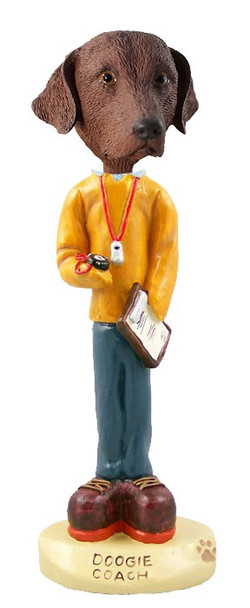 Chesapeake Bay Retriever Coach Doogie Collectible Dog Figurine