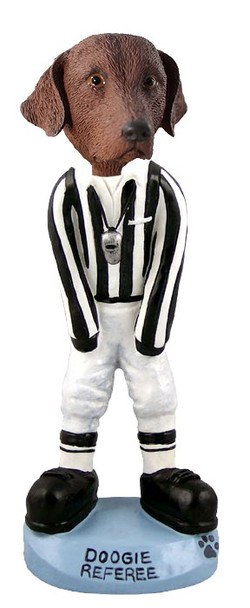 Chesapeake Bay Retriever Referee Doogie Collectible Dog Figurine