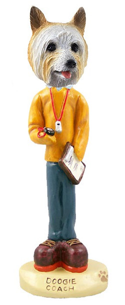Silky Terrier Coach Doogie Collectible Dog Figurine