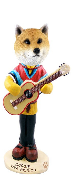 Shiba Inu Viva Mexico Doogie Collectible Dog Figurine