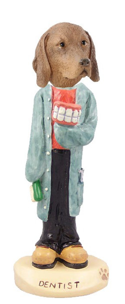 Vizsla Dentist Doogie Collectible Dog Figurine