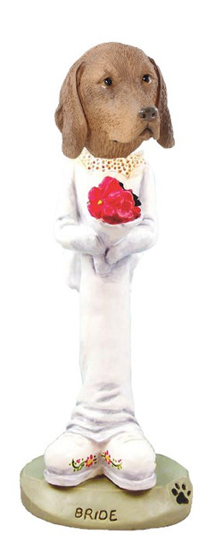 Vizsla Bride Doogie Collectible Dog Figurine
