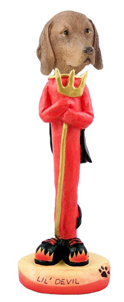 Vizsla Lil Devil Doogie Collectible Dog Figurine