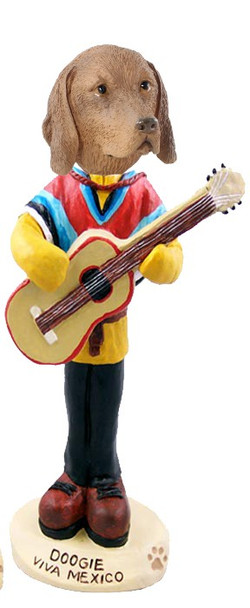 Vizsla Viva Mexico Doogie Collectible Dog Figurine