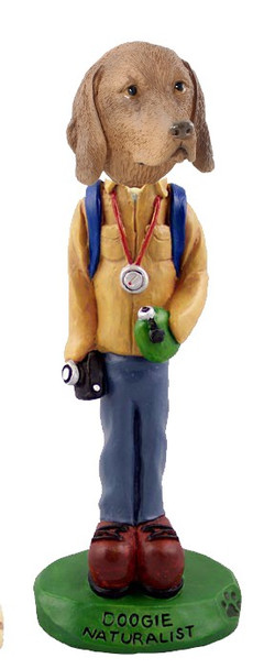 Vizsla Naturalist Doogie Collectible Dog Figurine