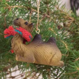 Bactrian Camel Christmas Tree Ornament – Hand-Painted – Conversation Concepts