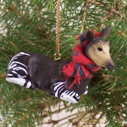 Original Okapi Christmas Tree Ornament – Hand-Painted – Conversation Concepts