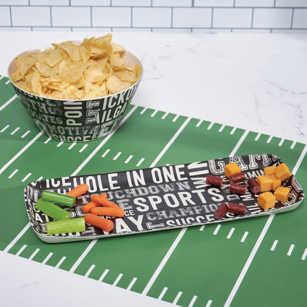 Paper Table Runner - Football Field Design 30 Feet x 20 Inch - Sports Collection from Primitives by Kathy