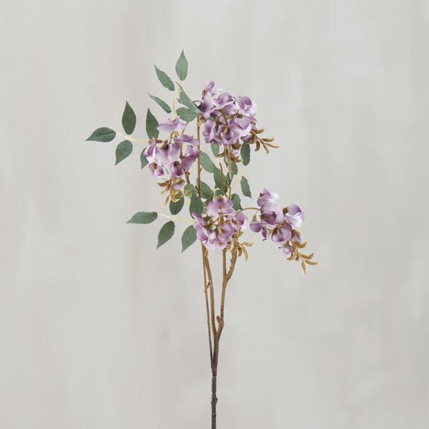 Set of 12 Decorative Artificial Flora Picks - Wisteria - 31.5 Inch Tall from Primitives by Kathy
