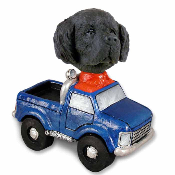 Dog Lover Doogie Collectible Figurine - Newfoundland Pickup From Conversation Concepts