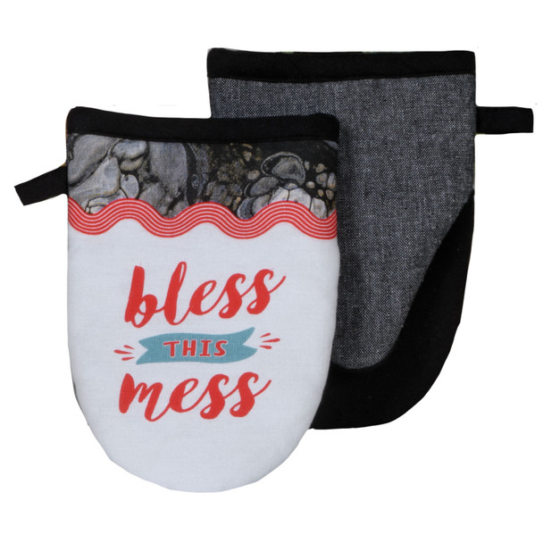 Bless The Mess Oven Grabber Mitt from Kay Dee Designs