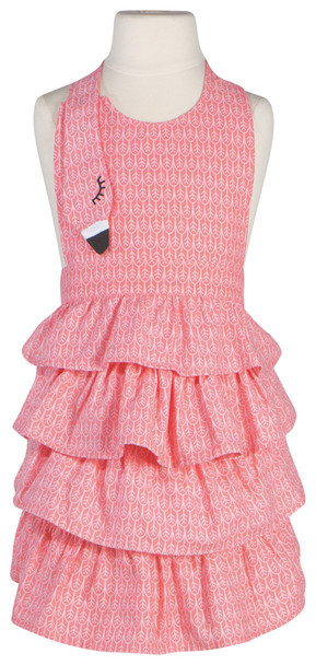 Flamingo Kid's Daydream Apron by Danica Jubilee from Now Designs
