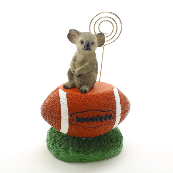 Desktop Hand Painted Animal Football Memo Holder - Koala From Conversation Concepts