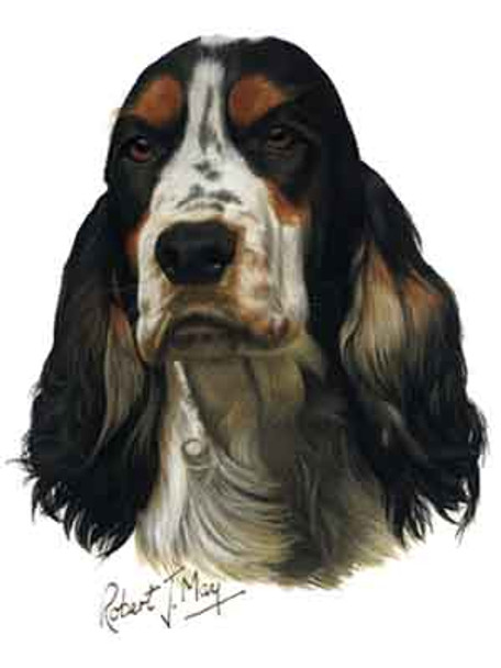 Dog Lover Greeting Cards Set Of 6 (envelopes Not Included) - Cocker Spaniel Black & Tan From Conversation Concepts