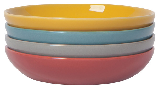 Set of 4 Stackable Stoneware Dipping Dish Bowls (Canyon Collection) from Now Designs