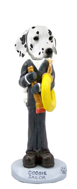 Dalmatian Sailor Doogie Collectible Dog Figurine