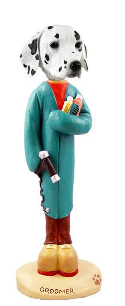 Dalmatian Groomer Doogie Collectible Dog Figurine
