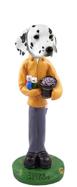 Dalmatian Las Vegas Doogie Collectible Dog Figurine