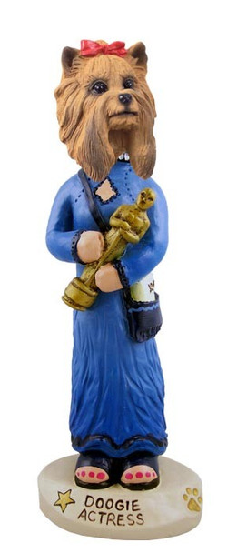 Yorkshire Terrier Actress Doogie Collectible Dog Figurine