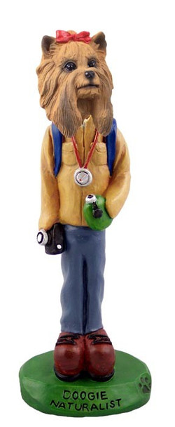 Yorkshire Terrier Naturalist Doogie Collectible Dog Figurine