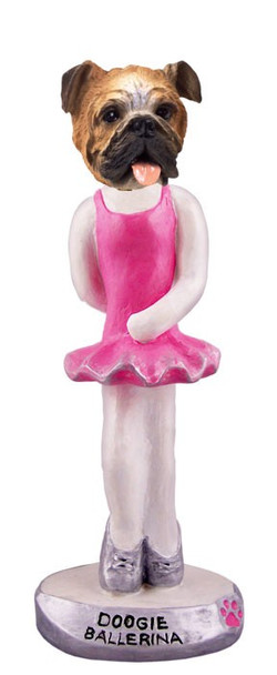Bulldog Ballerina Doogie Collectible Dog Figurine