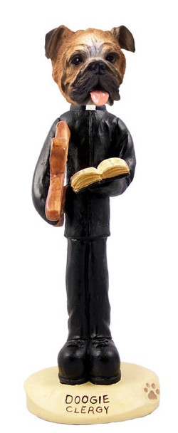 Bulldog Clergy Doogie Collectible Dog Figurine