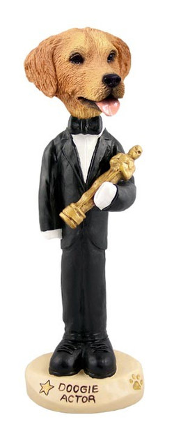 Golden Retriever Actor Doogie Collectible Dog Figurine