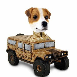 Jack Russell Terrier Hummer Doogie Collectible Dog Figurine