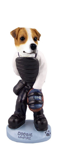 Jack Russell Terrier Umpire Doogie Collectible Dog Figurine