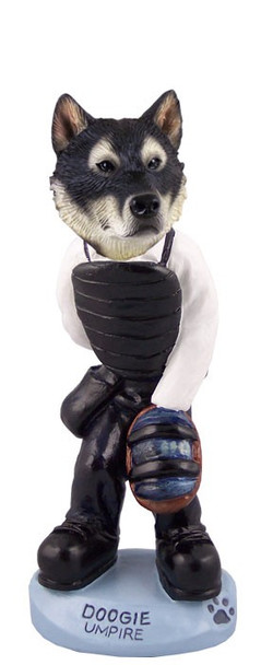 Alaskan Malamute Umpire Doogie Collectible Dog Figurine