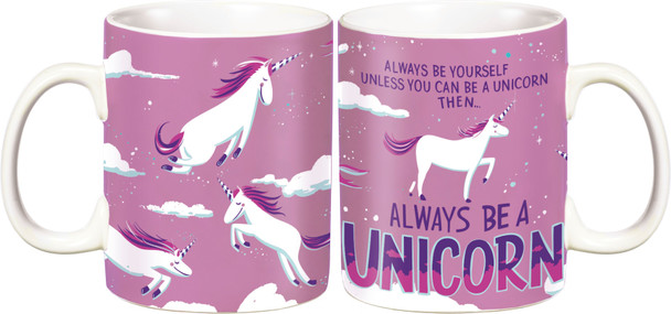 Always Be Yourself Unless You Can Be A Unicorn Stoneware Coffee Mug 20 Oz from Primitives by Kathy