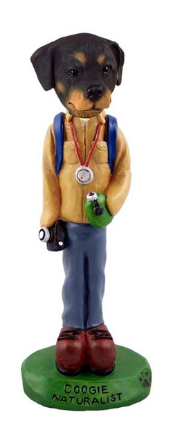 Rottweiler Naturalist Doogie Collectible Dog Figurine