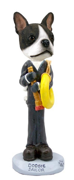 Boston Terrier Sailor Doogie Collectible Dog Figurine