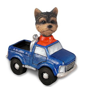 Yorkshire Terrier (Puppy Cut) Pickup Doogie Collectible Dog Figurine