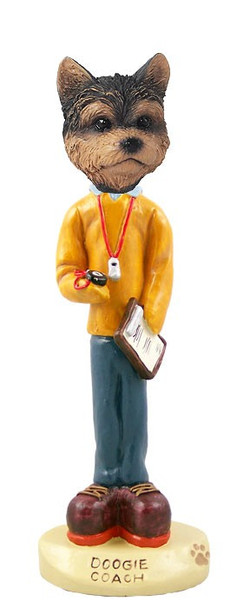 Yorkshire Terrier (Puppy Cut) Coach Doogie Collectible Dog Figurine