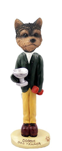 Yorkshire Terrier (Puppy Cut) Trainer Doogie Collectible Dog Figurine