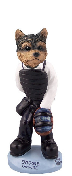 Yorkshire Terrier (Puppy Cut) Umpire Doogie Collectible Dog Figurine