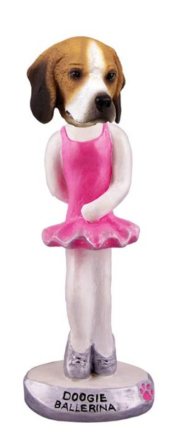 Beagle Ballerina Doogie Collectible Dog Figurine