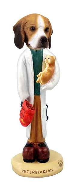 Beagle Veterinarian Doogie Collectible Dog Figurine