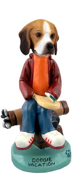 Beagle Vacation Doogie Collectible Dog Figurine