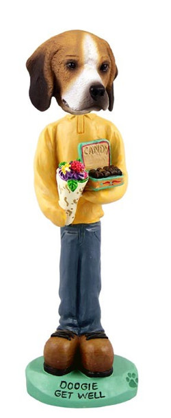 Beagle Get Well Doogie Collectible Dog Figurine