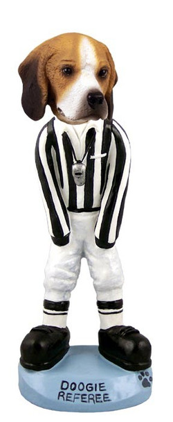 Beagle Referee Doogie Collectible Dog Figurine