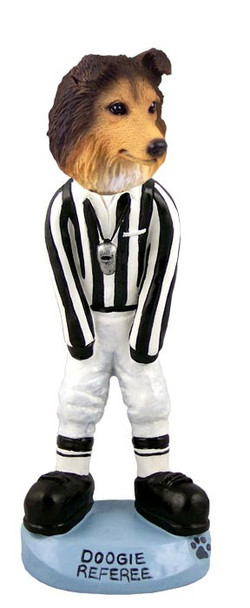 Sable Sheltie Referee Doogie Collectible Dog Figurine