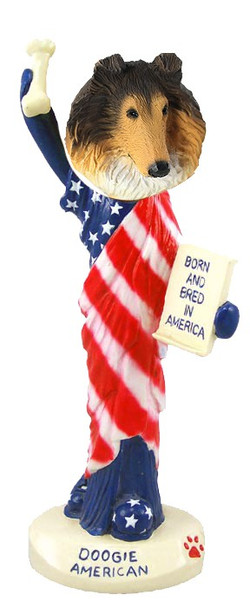 Sable Collie American Doogie Collectible Dog Figurine