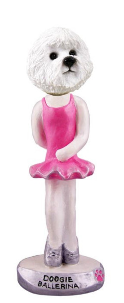 Bichon Frise Ballerina Doogie Collectible Dog Figurine