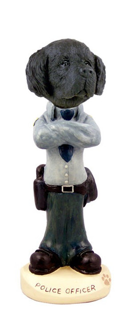 Newfoundland Police Doogie Collectible Dog Figurine